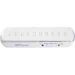 Аварийный светильник FERON 30 LED AC/DC, белый, EM110 41532 (артикул 19653990) – фото 1