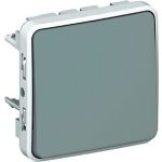 Механизм переключателя Legrand 1-кл. СП на 2 направления PLEXO IP55 серый Leg 069511 12499 124999 (артикул 15788623) – фото 1