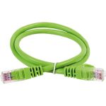 Коммутационный шнур IEK ITK патч-корд, кат.5Е UTP, LSZH, 3м, зеленый PC02-C5EUL-3M (артикул 21359440) – фото 1