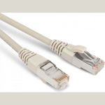 Патч-корд Hyperline PC-LPM-STP-RJ45-RJ45-C5e-10M-LSZH-GY F/UTP, экранированный, Cat.5e (100% Fluke Component Tested), LSZH, 10 м, серый 42344 (артикул 19590852) – фото 1