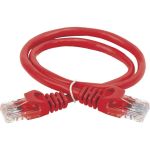 Коммутационный шнур IEK ITK патч-корд, кат.5Е UTP, 5м, красный PC04-C5EU-5M (артикул 21354934) – фото 1