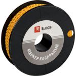 Кабельный маркер EKF PROxima 2,5 мм2, L, 1000 штук, ЕС-1 plc-KM-2.5-L (артикул 16500761) – фото 1
