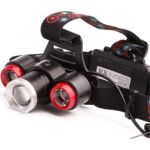 Налобный аккумуляторный фонарь Ultraflash LED5334 (3,7В, черный, 3LED, 5 Вт, фокус, 2 аккумулятор, 4 режима, USB, бокс, са) 15031 (артикул 26877170) – фото 1