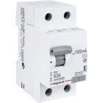 Выключатель дифференциального тока Legrand Rx3 100ма 63а 2п Ac 402030 (артикул 16015257) – фото 1