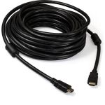 Кабель ExeGate HDMI EX-CC-HDMI2-15.0F 19M 19M, v2.0, 15м, 4K UHD, Ethernet, ферритовые кольца, позолоченные контакты 287727 (артикул 24608751) – фото 1
