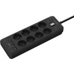 Сетевой фильтр Harper удлинитель UCH-650 Black PD3.0 H00003210 (артикул 21740902) – фото 1