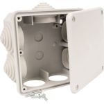 Распределительная коробка KOPOS 8110 KA для открытой проводки 116x116x55мм IP54 8110_KA (артикул 17937811) – фото 1