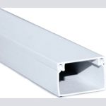Кабель-канал Э-пласт белый 2-й замок в п/э 16x16 2м 350377N (артикул 20713407) – фото 1