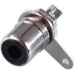Разъем RCA гнездо Pro Legend металл на корпус, черный, PL2168 (артикул 24604647) – фото 1