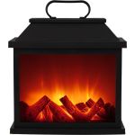 Светодиодный камин Neon-Night авангард с эффектом живого огня 30x13x30 см, 3хс или от usb 511-004 (артикул 23787609) – фото 1