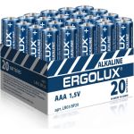 Батарейка Ergolux LR03 Alkaline BP-20 (ПРОМО, LR03 BP20,1.5В) 14674 (артикул 20662384) – фото 1