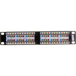 Патч-панель IEK ITK 1U кат.5E UTP 12 портов 10" Dual IDC PP12-1UC5EU-D05-10 (артикул 21352678) – фото 1