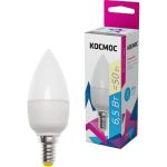 Светодиодная лампа КОСМОС LED CN 6.5Вт 220В E14 3000К LkecLED6.5wCNE1430 417235 (артикул 15627734) – фото 1
