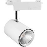 Трековый светодиодный светильник на шинопровод FERON, 40W, 3600Lm, 4000К, 35 градусов, AL104, белый 41180 (артикул 16176412) – фото 1