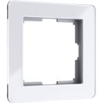 Рамка на 1 пост WERKEL W0012701 Acrylic белый a059313 (артикул 23164197) – фото 1