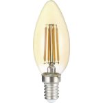 Лампа Jazzway PLED OMNI C35 6w E14 3000K Gold 230, 50 5020634 (артикул 16091651) – фото 1