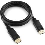 Кабель Cablexpert DisplayPort v1.2, 1.8м, 20M/20M, черный, экран, пакет CC-DP2-6 (артикул 16206331) – фото 1