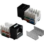 Вставка Keystone RJ-45 TWT категория 6, черная, 90 градусов, -OK45UTP/6-BK (артикул 16466510) – фото 1