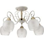 Потолочная люстра LUMION стекло, E27, 5х60W, BIANCOPA 3505/5C (артикул 17679450) – фото 1