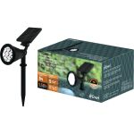 Светодиодный светильник duwi Solar LED для грунта с датчиком освещения на солнечных батареях, 1,5Вт, 6500К +RGB, IP65, 5 режимов, цвет черный 25032 6 (артикул 21555496) – фото 1