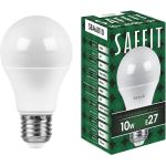 Светодиодная лампа SAFFIT SBA6010 Шар E27 10W 4000K 55005 (артикул 15628085) – фото 1