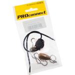 Выключатель для бра PROCONNECT с цепочкой и деревянным наконечником, с проводом Silver 32-0103-9 (артикул 20925909) – фото 1