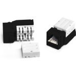 Вставка Keystone Jack RJ-45(8P8C) категория 5e Hyperline, 110 IDC, черная, 222441 (артикул 19948042) – фото 1