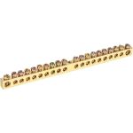 Шина PEN земля-ноль REXANT 6x9 мм 20/1 20 групп/крепеж по центру 11-2362 (артикул 22173789) – фото 1