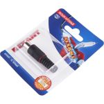 Антенный разъем на кабель REXANT штекер-ТВ, черный 06-0013-A (артикул 22374231) – фото 1