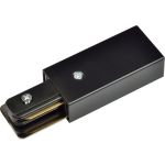 Ввод питания для шинопровода однофазный Volpe K01 BLACK 1 POLYBAG UBX-Q121 UL-00001277 (артикул 19567512) – фото 1