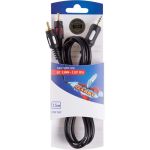 Кабель стерео REXANT 3.5 мм - 2RCA 1.5м Gold 06-3004 (артикул 22221975) – фото 1