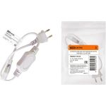 Сетевой шнур для светодиодной ленты TDM SMD2835-220 В SQ0331-0122 (артикул 20836611) – фото 1