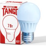 Лампа TANGO 7W E27 шарик 6500K 220V LED G45-7W-E27-WW НОВИНКА 1196921 (артикул 20237908) – фото 1
