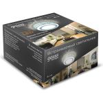 Светильник Gauss Backlight Круглый Gu5.3, 3W, LED 3000K 1/40 белый матовый BL144 (артикул 16407619) – фото 1