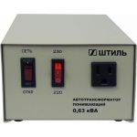Автотрансформатор Штиль 0,63 кВА, в сером корпусе АТ 230-220/СТО-0,63-50 с/к (артикул 24677421) – фото 1