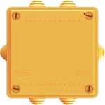 Ответвительная коробка DKC FS 100х100х50мм 4р 450В 6А 4кв.мм с кабельными вводами, пластик FSB11404 (артикул 18164803) – фото 1