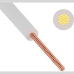 Провод ККЗ ПуГВ, ПВ-3 16 мм² 100 м белый ГОСТ 01-8623-1 KKZ40-00007056 (артикул 16499734) – фото 1