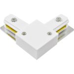 L-образный коннектор Jazzway PTR CL-WH белый 5010840 (артикул 17387358) – фото 1