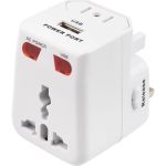 Сетевой адаптер REXANT Путешественник с USB 11-1051 (артикул 22875447) – фото 1