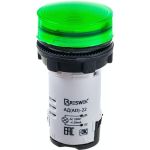 Индикатор Briswik светодиодный АД-22 зеленый 220В AC/DC IP65 (артикул 19644924) – фото 1