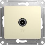 Механизм коннектора TV антенны Schneider Electric Glossa бежевый GSL000293 (артикул 18125335) – фото 1