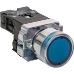 Кнопка BW61 с подсветкой 24В синяя NO PROxima EKF xb2-bw61-24 (артикул 23092479) – фото 1