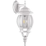 Садово-парковый светильник FERON 8102 100W 230V E27 160х220х450мм белый 11097 (артикул 15702937) – фото 1