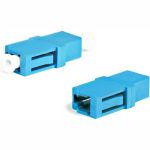 Оптический проходной адаптер LC-LC Hyperline, FA-P00Z-LC/LC-N/WH-BL SM, simplex, корпус пластик 243943 (артикул 16521747) – фото 1
