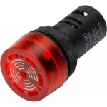 Звуковой сигнализатор CHINT ND16-22FS d22мм красный LED AC 220В (R) 593399 (артикул 22905147) – фото 1