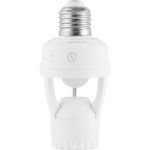 ИК датчик движения EKF, E27 60Вт 360гр до 7м IP20 PROxima dd-ms-E27 (артикул 16487209) – фото 1