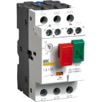 Автоматический выключатель защиты двигателя IEK ПРК 32-10 In10A Ir6-10A Ue 660В ИЭК DMS11-010 (артикул 15166379) – фото 1