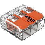 Универсальная клемма WAGO 3-х проводная 221-613 20 шт УТ-0318416 (артикул 19989352) – фото 1