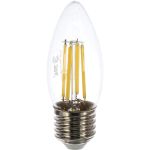 Светодиодная лампа ЭРА F-LED B35-7W-840-E27 филамент, свеча, нейтральный Б0027951 (артикул 15882069) – фото 1