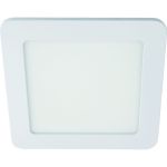 Квадратный встраиваемый даунлайт с драйвером Ecola LED downlight 12W 220V 6500K 170x170x20 DSRD12ELC (артикул 16949347) – фото 1